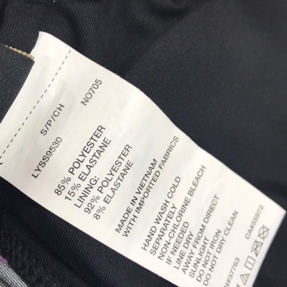 Laundry By Shelli Segal Patterned Strappy Tankini - Picture 6 of 9